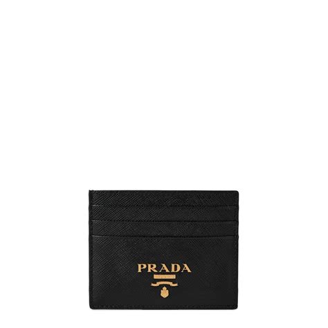 prada yellow card case|prada nylon cardholders.